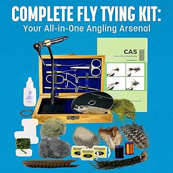 フライタイイング　セット Amazon | CREATIVE ANGLER デラックス フライタイイングキット